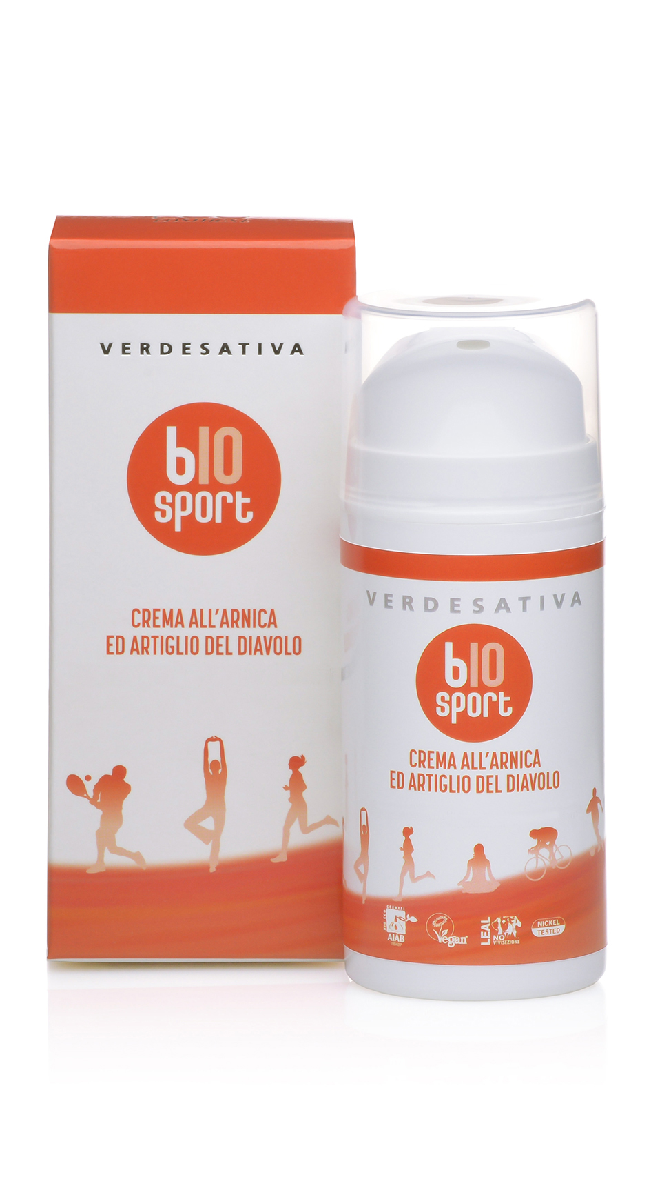 Crema all’Arnica ed Artiglio del Diavolo (con Iperico, Centella e Canapa)  BIO sport - 100ml